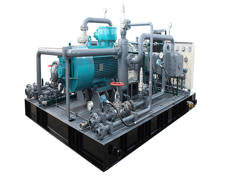 Compressor for Gas Recovery and Boosting in Oil Fields