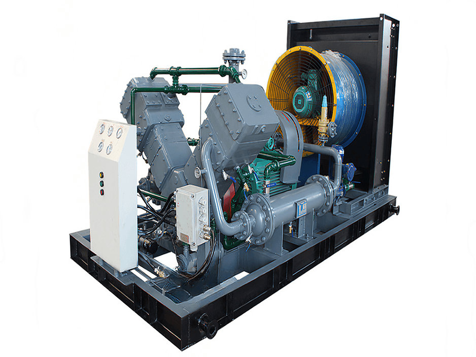 Compressor for Gas Collection from Large Tanks in Oil Fields